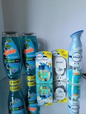 Gain + Febreze Dish Soaps & Air Care Set, Honey Berry Hula Scent